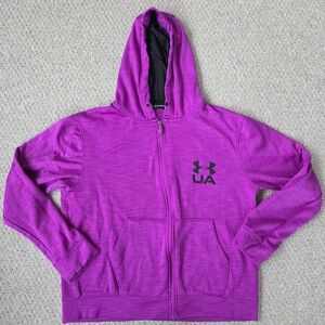 Under Armour Purple Zip-Up Hoodie